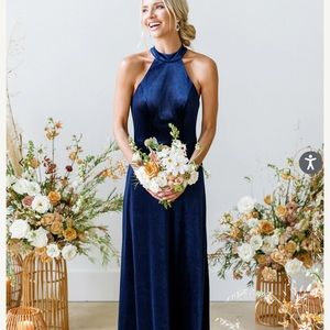 Tori Velvet Dress - Classic Emerald